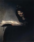 REMBRANDT Harmenszoon van Rijn Portrait of Rembrandt-s Mother china oil painting artist